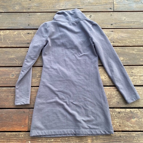 Lole Gray Cowl Neck Winter Fleece Dress - Picture 5 of 5